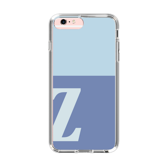 Slim Protection Case［ Original - initial two tone - Z blue ］
