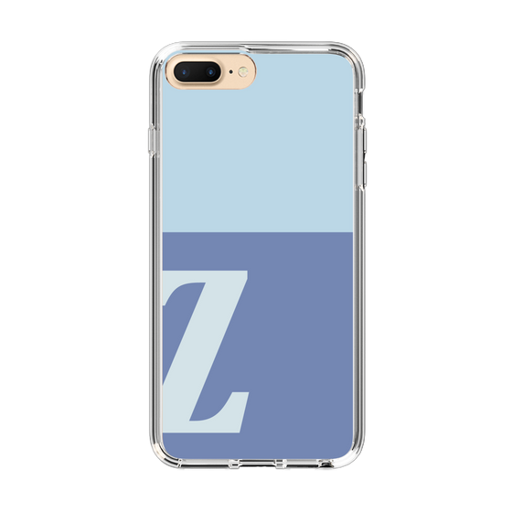 Slim Protection Case［ Original - initial two tone - Z blue ］