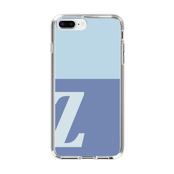 Slim Protection Case［ Original - initial two tone - Z blue ］
