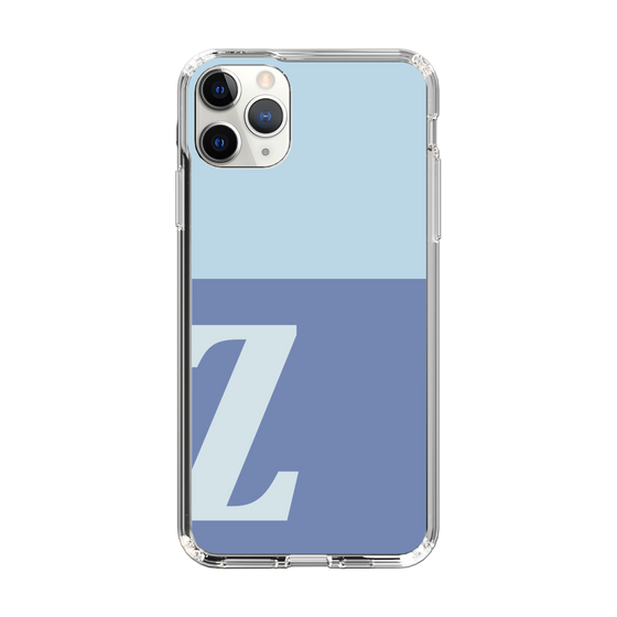 Slim Protection Case［ Original - initial two tone - Z blue ］