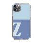 Slim Protection Case［ Original - initial two tone - Z blue ］