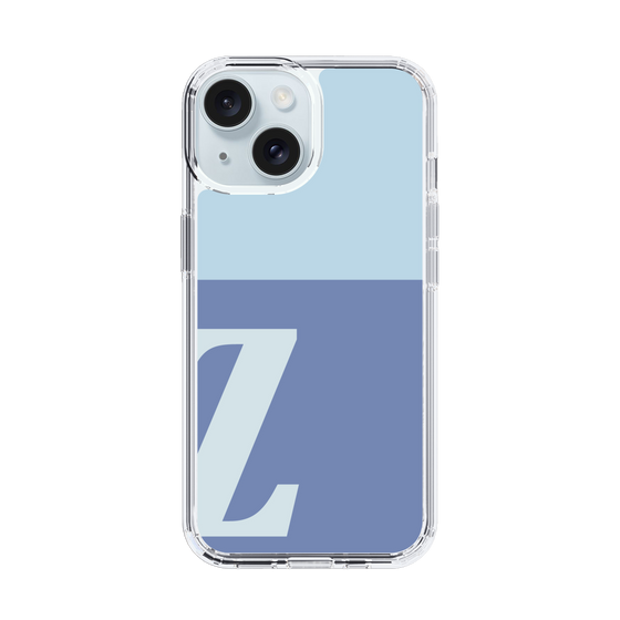 Slim Protection Case［ Original - initial two tone - Z blue ］