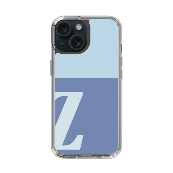 Slim Protection Case［ Original - initial two tone - Z blue ］