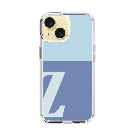 Slim Protection Case［ Original - initial two tone - Z blue ］