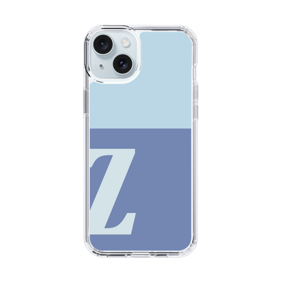 Slim Protection Case［ Original - initial two tone - Z blue ］