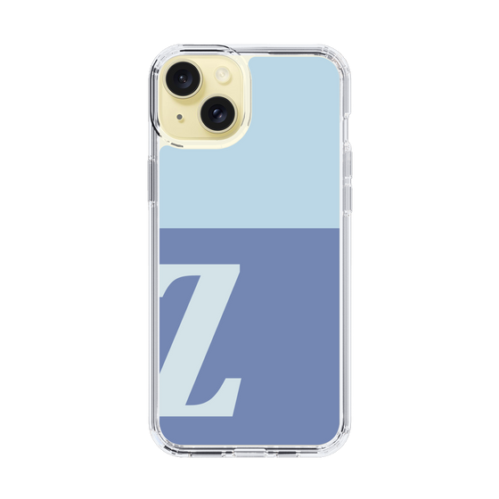 Slim Protection Case［ Original - initial two tone - Z blue ］