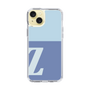 Slim Protection Case［ Original - initial two tone - Z blue ］