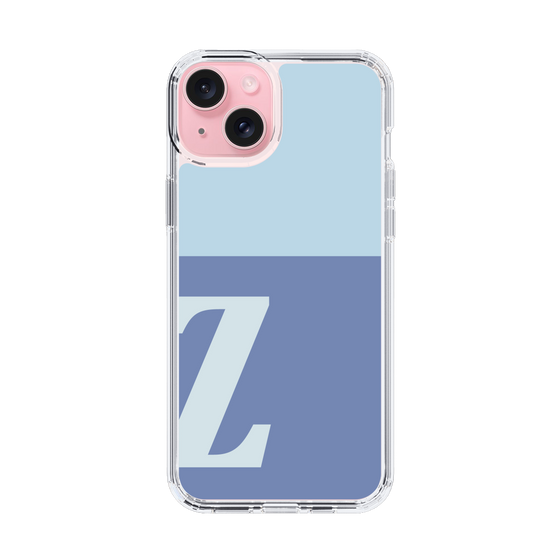 Slim Protection Case［ Original - initial two tone - Z blue ］