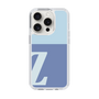 Slim Protection Case［ Original - initial two tone - Z blue ］