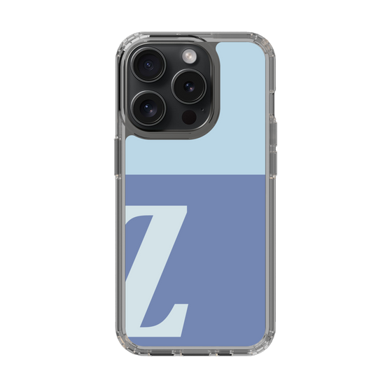 Slim Protection Case［ Original - initial two tone - Z blue ］