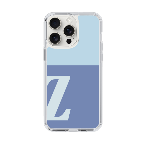 Slim Protection Case［ Original - initial two tone - Z blue ］