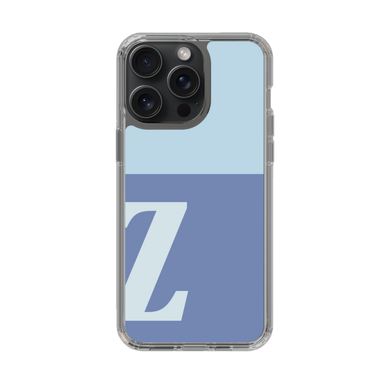 Slim Protection Case［ Original - initial two tone - Z blue ］