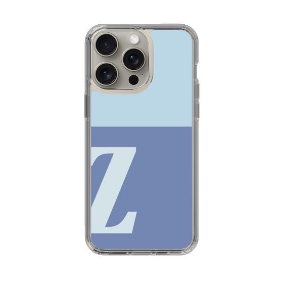 Slim Protection Case［ Original - initial two tone - Z blue ］