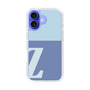 Slim Protection Case［ オリジナル - initial two tone - Z blue ］