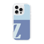 Slim Protection Case［ オリジナル - initial two tone - Z blue ］