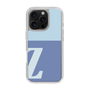 Slim Protection Case［ オリジナル - initial two tone - Z blue ］