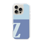 Slim Protection Case［ オリジナル - initial two tone - Z blue ］