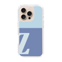 Slim Protection Case［ オリジナル - initial two tone - Z blue ］