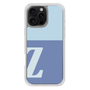 Slim Protection Case［ オリジナル - initial two tone - Z blue ］