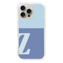 Slim Protection Case［ オリジナル - initial two tone - Z blue ］