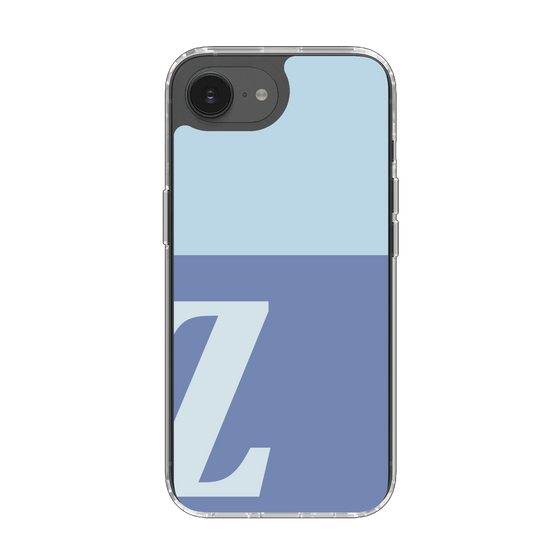 Slim Protection Case［ Original - initial two tone - Z blue ］
