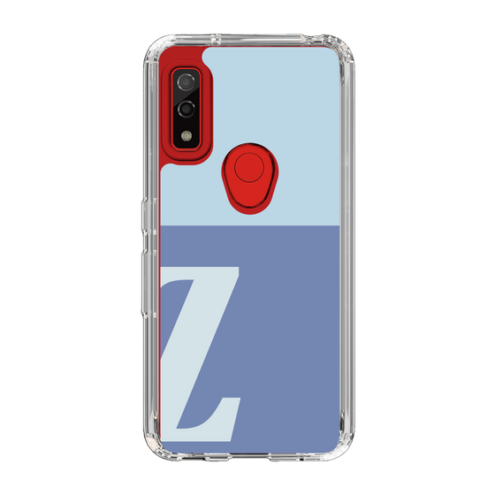 Slim Protection Case［ Original - initial two tone - Z blue ］