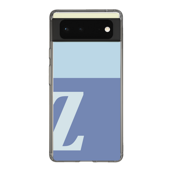 Slim Protection Case［ Original - initial two tone - Z blue ］