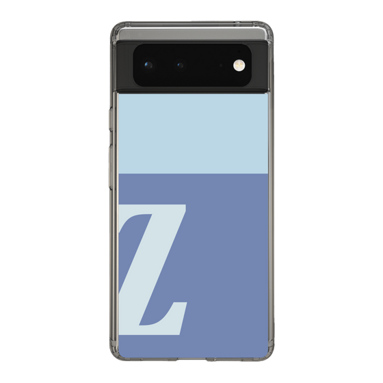 Slim Protection Case［ Original - initial two tone - Z blue ］