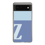 Slim Protection Case［ Original - initial two tone - Z blue ］