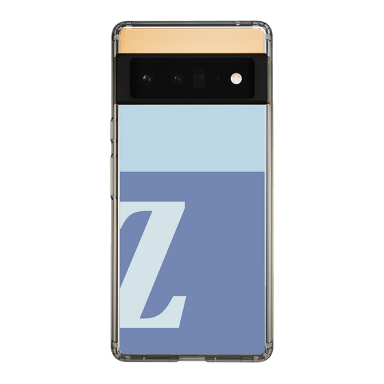Slim Protection Case［ Original - initial two tone - Z blue ］