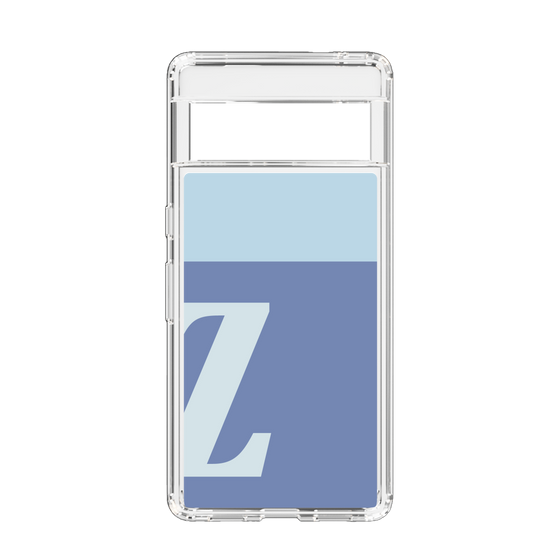 Slim Protection Case［ Original - initial two tone - Z blue ］