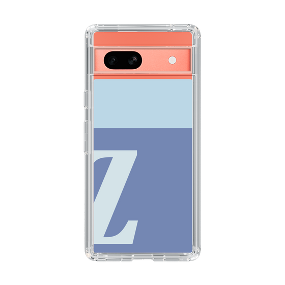 Slim Protection Case［ Original - initial two tone - Z blue ］