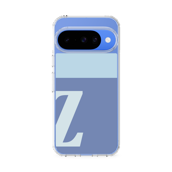Slim Protection Case［ Original - initial two tone - Z blue ］