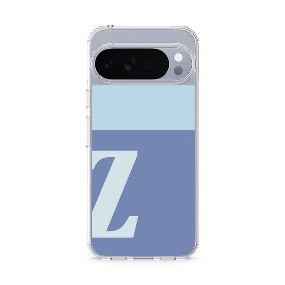 Slim Protection Case［ Original - initial two tone - Z blue ］