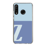 Slim Protection Case［ Original - initial two tone - Z blue ］