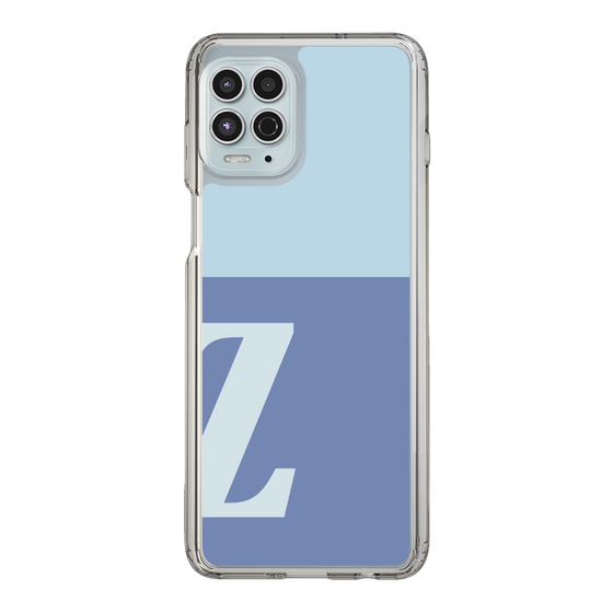 Slim Protection Case［ Original - initial two tone - Z blue ］