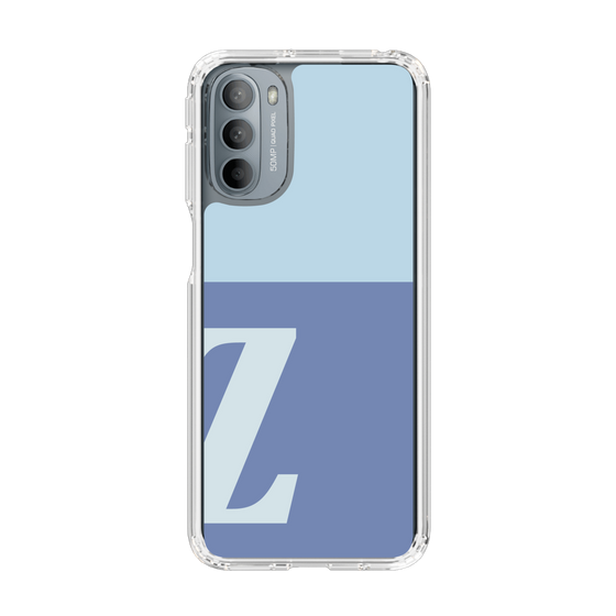 Slim Protection Case［ Original - initial two tone - Z blue ］