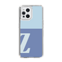 Slim Protection Case［ Original - initial two tone - Z blue ］