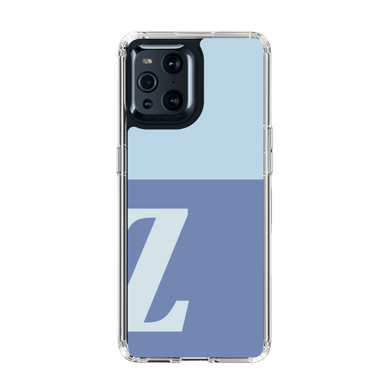 Slim Protection Case［ Original - initial two tone - Z blue ］
