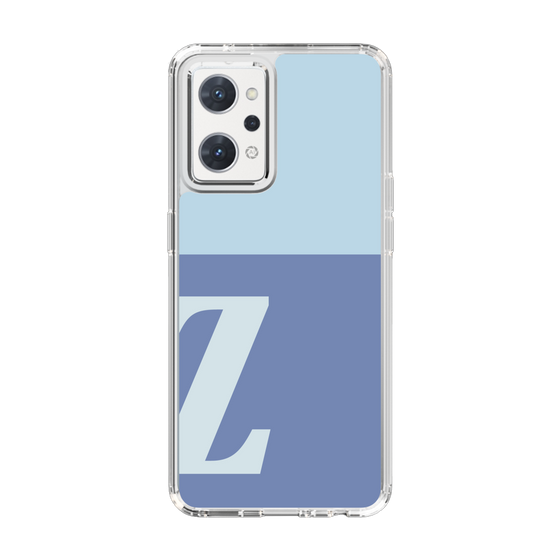 Slim Protection Case［ Original - initial two tone - Z blue ］