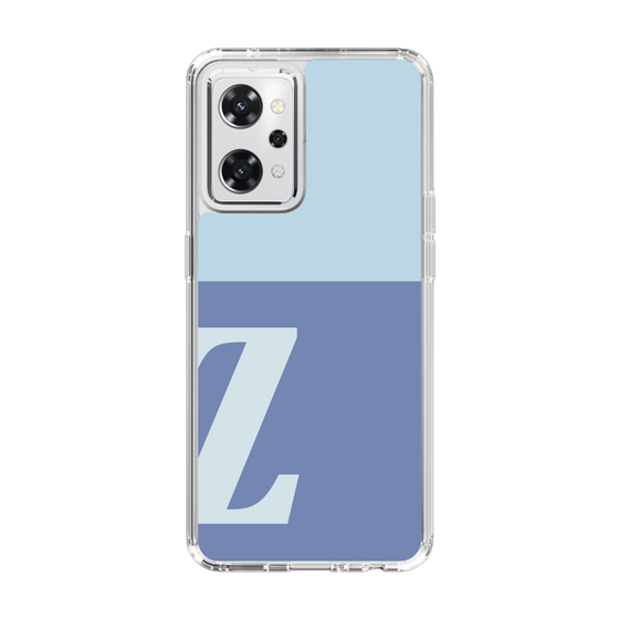 Slim Protection Case［ オリジナル - initial two tone - Z blue ］