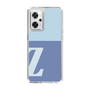Slim Protection Case［ オリジナル - initial two tone - Z blue ］