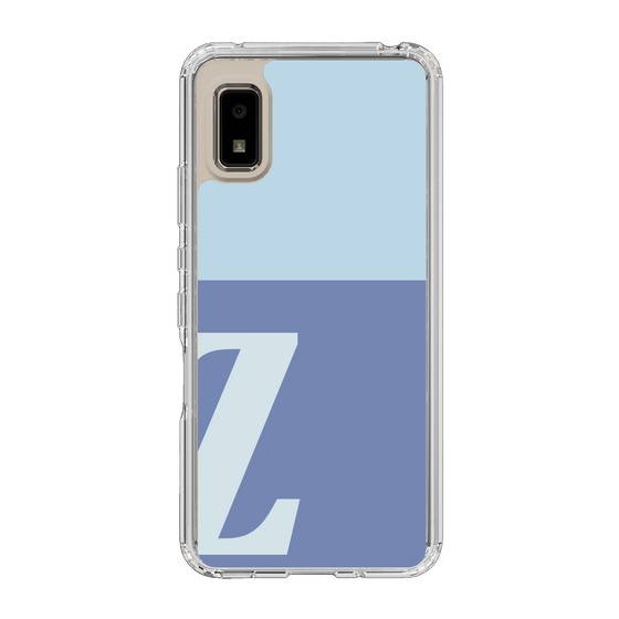 Slim Protection Case［ Original - initial two tone - Z blue ］