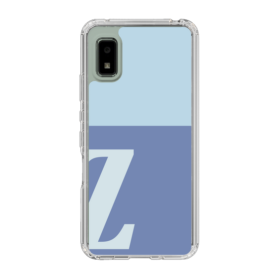 Slim Protection Case［ Original - initial two tone - Z blue ］