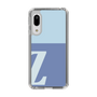 Slim Protection Case［ Original - initial two tone - Z blue ］