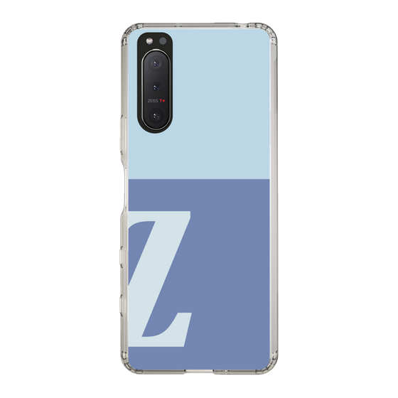 Slim Protection Case［ Original - initial two tone - Z blue ］