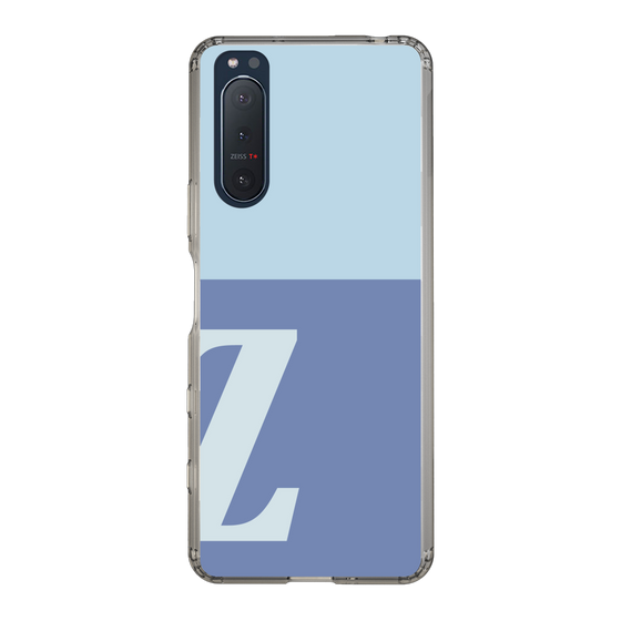Slim Protection Case［ Original - initial two tone - Z blue ］