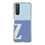 Slim Protection Case［ Original - initial two tone - Z blue ］
