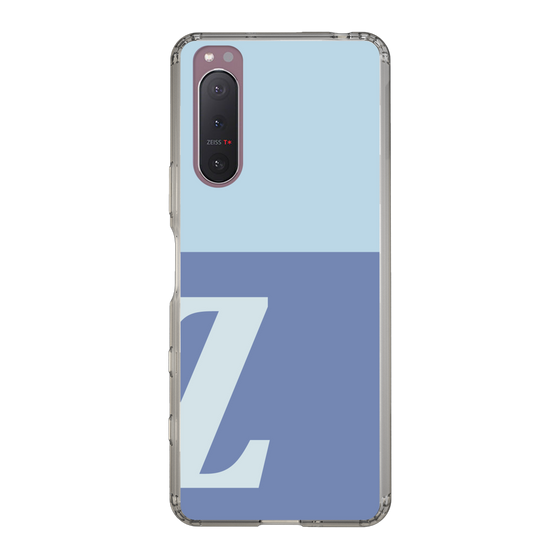 Slim Protection Case［ Original - initial two tone - Z blue ］