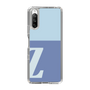 Slim Protection Case［ Original - initial two tone - Z blue ］